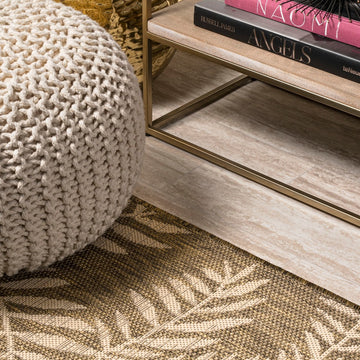 Nevis Palm Frond Indoor/outdoor Area Rug